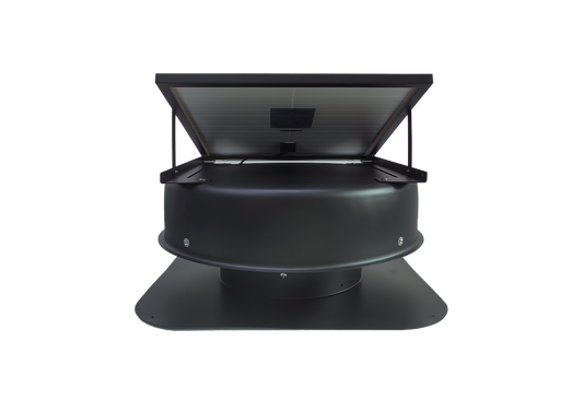 Solarking Roof Solar Fan V3 Powered Exhaust Fan 320mm Whirlybird 2025 Model Rear View