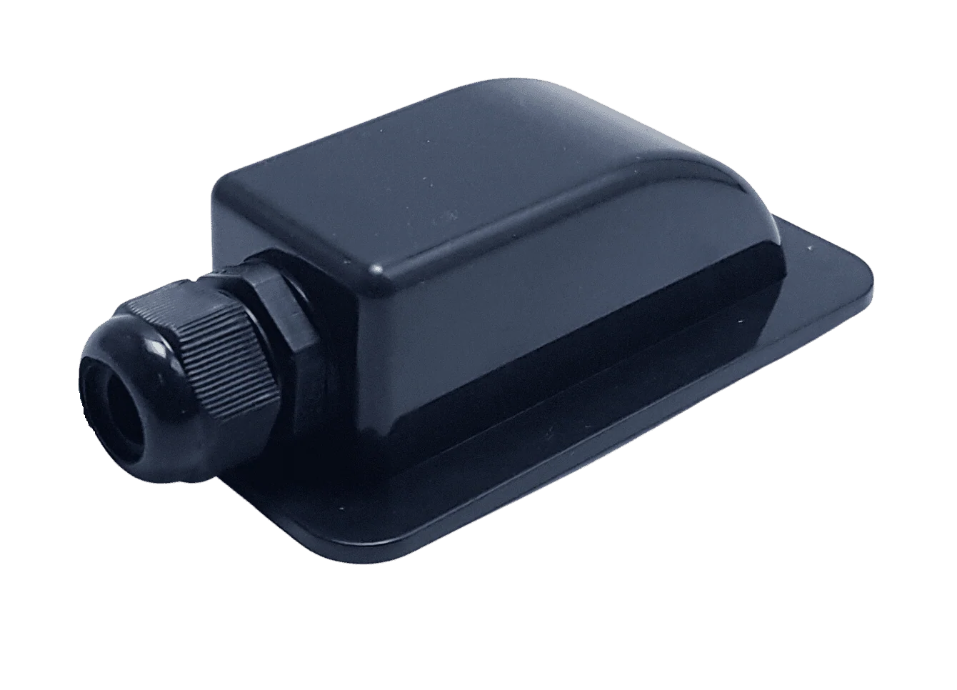Cable Entry Cover Single Black