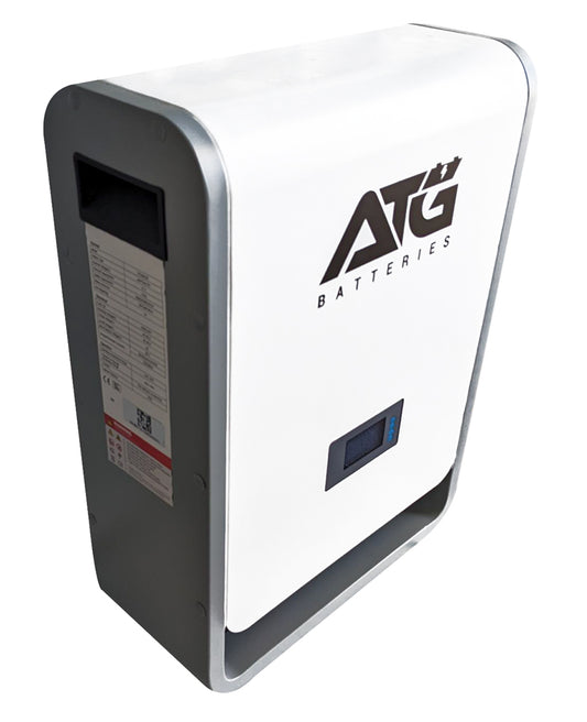 ATG Batteries 48V 100AH 5kWh Waterproof IP64 Wall Mounted Lithium LiFePO4 Battery