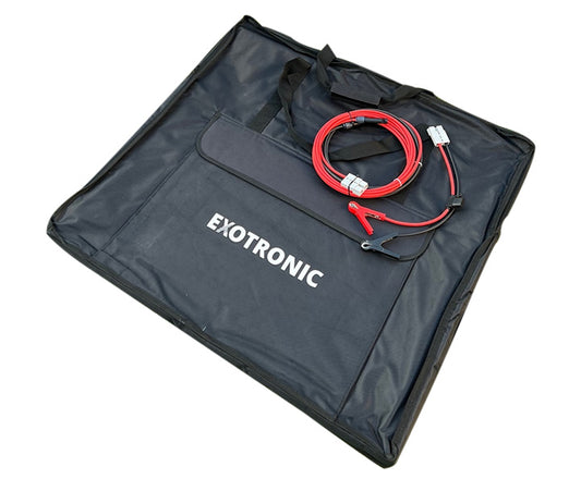 Exotronic 200W Folding Solar Panel with Victron MPPT Controller