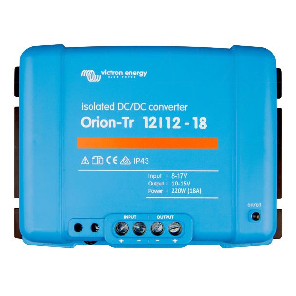 Victron Orion-Tr 12/12-18A (220W) Smart Isolated DC-DC Charger