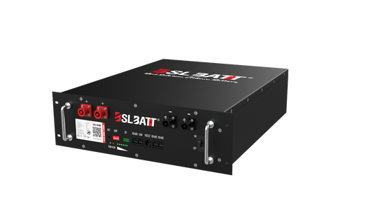 BSLBATT B-LFP48-100E 3U 51.2V 100Ah 5.12kWh LiFePO4 Rack Battery