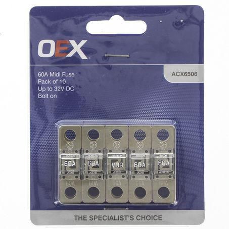 OEX MIDI Fuse 60A | 32V Bolt-On Fuse
