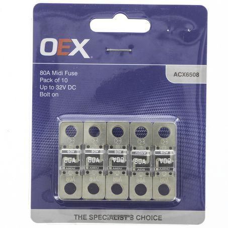 OEX MIDI Fuse 80A | 32V Bolt-On Fuse