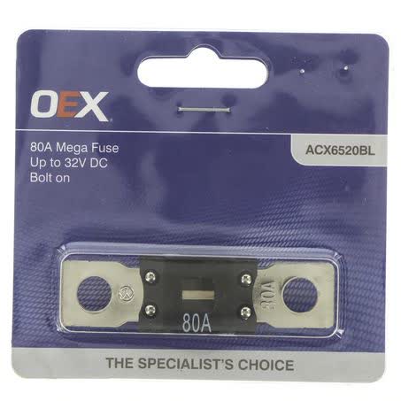 OEX MEGA Fuse 80A ACX6520BL