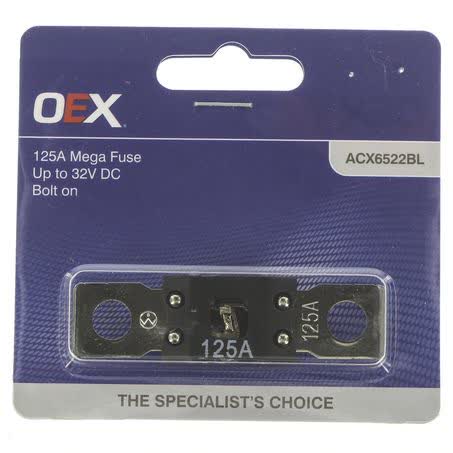 OEX MEGA Fuse 125A ACX6522BL