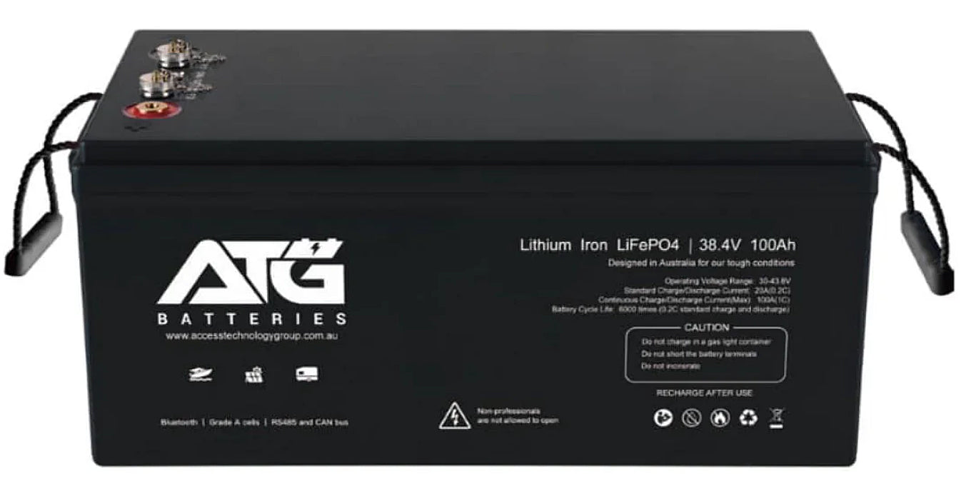 ATG Batteries 100AH 36V Lithium LiFePO4 Battery Access 12 Volt Warehouse