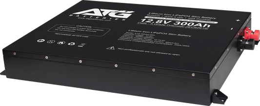 ATG Batteries 300AH 12V Lithium LiFePO4 Battery Slimline