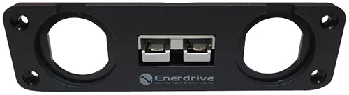 Enerdrive Panel Mount 50A Anderson Plug Holder and 2 Socket Holes