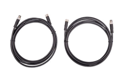 Victron M8 Circular Connector Male/Female 3 pole cable 2m (pair)