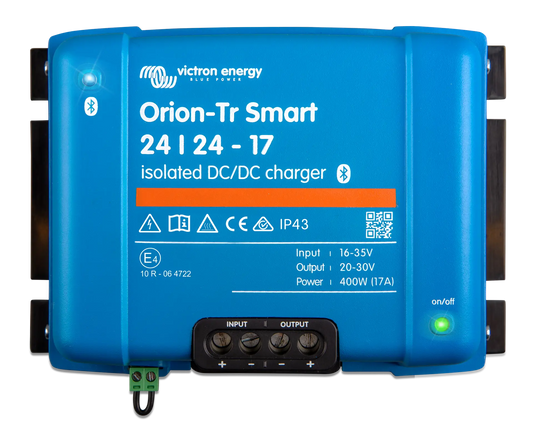 Victron Orion-Tr Smart 24/24-17A (400W) Isolated DC-DC Charger ORI242440120
