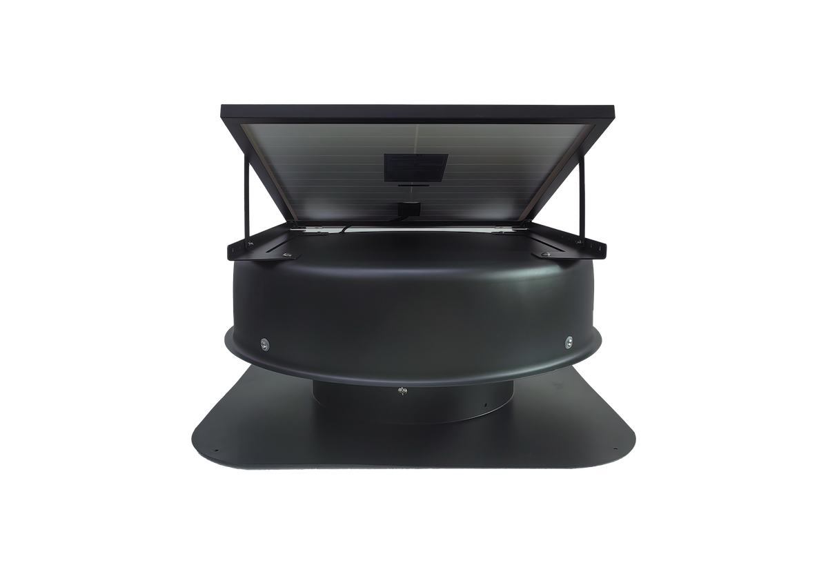 Solarking Roof Solar Fan V3 Powered Exhaust Fan 320mm Whirlybird 2025 Model Rear View