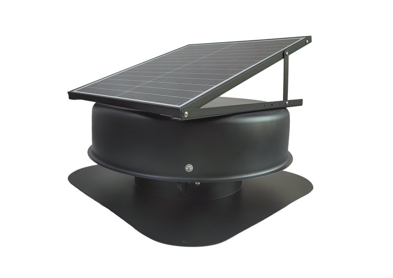 SolarKing V4 solar-powered roof ventilation fan - product view 1