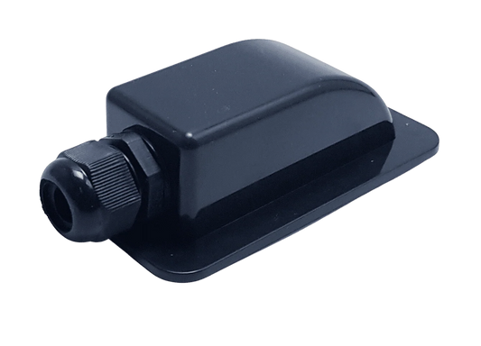 Cable Entry Cover Single Black