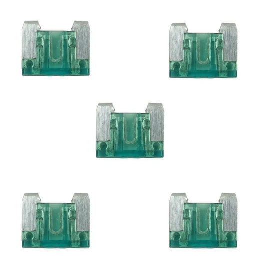 Thunder Micro Blade Fuse 30A Green | 5 Pack