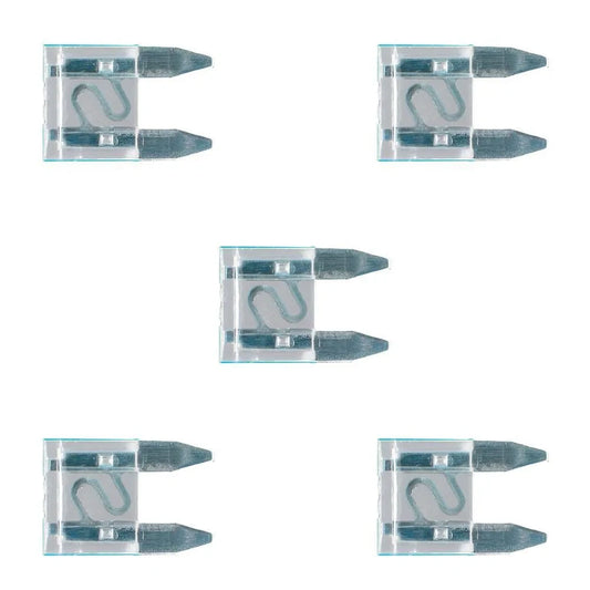 Thunder Mini Blade Fuse 25A White | 5 Pack