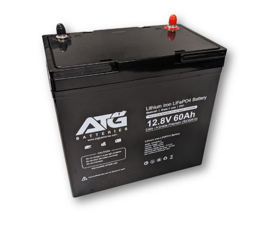 ATG Batteries 60AH 12V Lithium LiFePO4 Battery