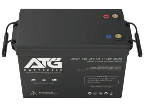ATG Batteries 200AH 12V Lithium LiFePO4 Battery