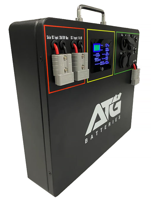 ATG Batteries V3 105Ah Slimline Lithium Bonza Battery Box Access 12 Volt Warehouse