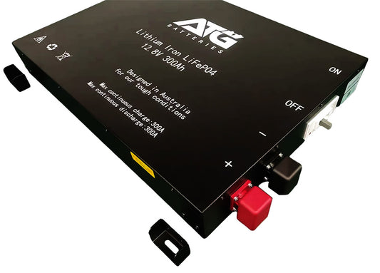 ATG Batteries 300AH 12V Lithium LiFePO4 Battery Slimline