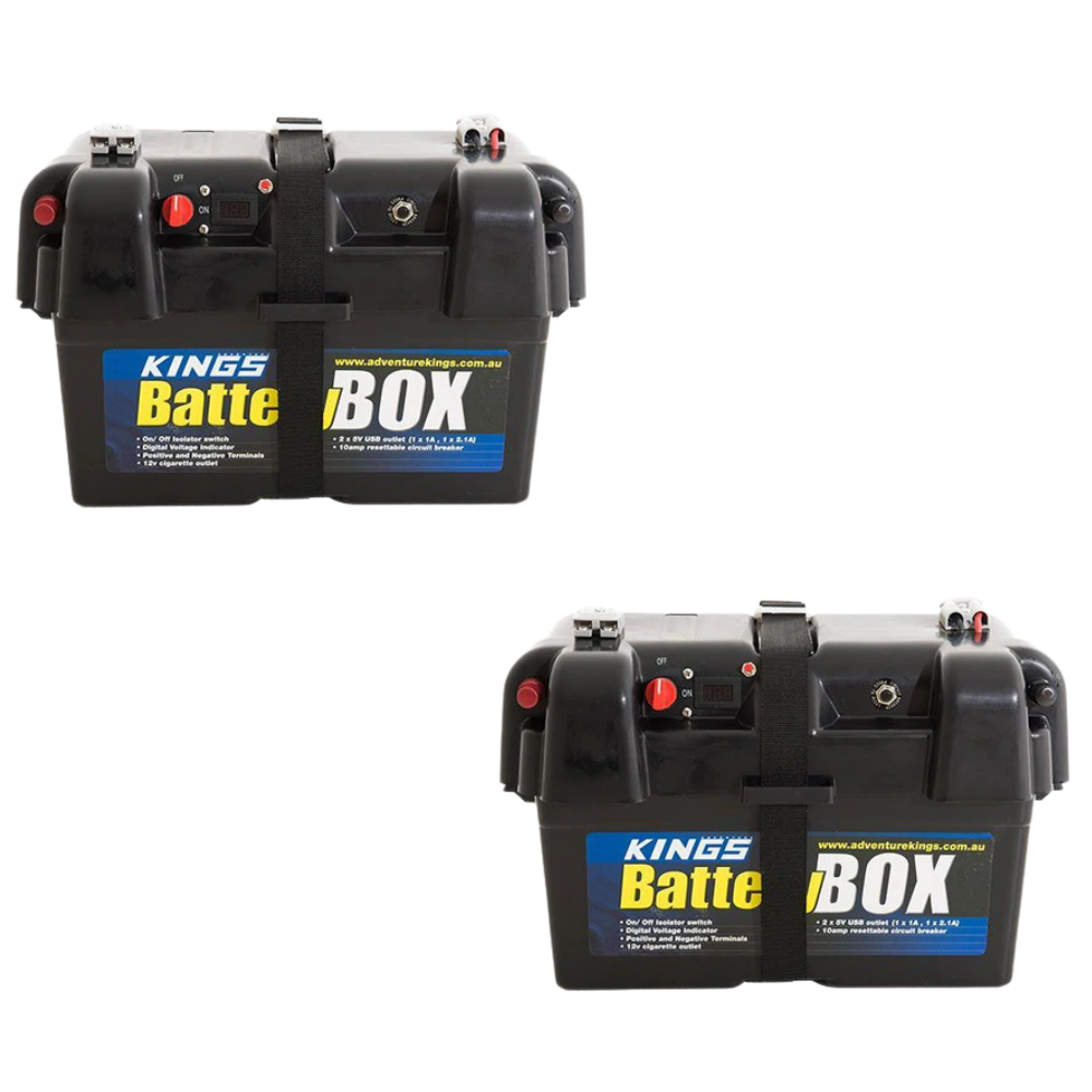 Kings Portable 12V Maxi Battery Box Lithium Compatible