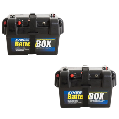 Kings Portable 12V Maxi Battery Box Lithium Compatible