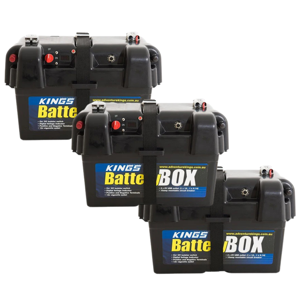 Kings Portable 12V Maxi Battery Box Lithium Compatible