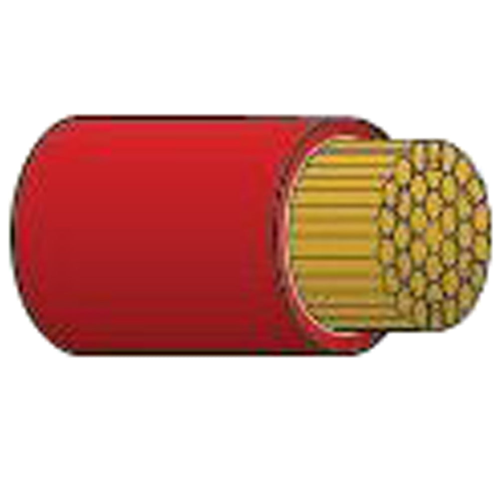 OEX 4mm red single-core cable — sold per metre