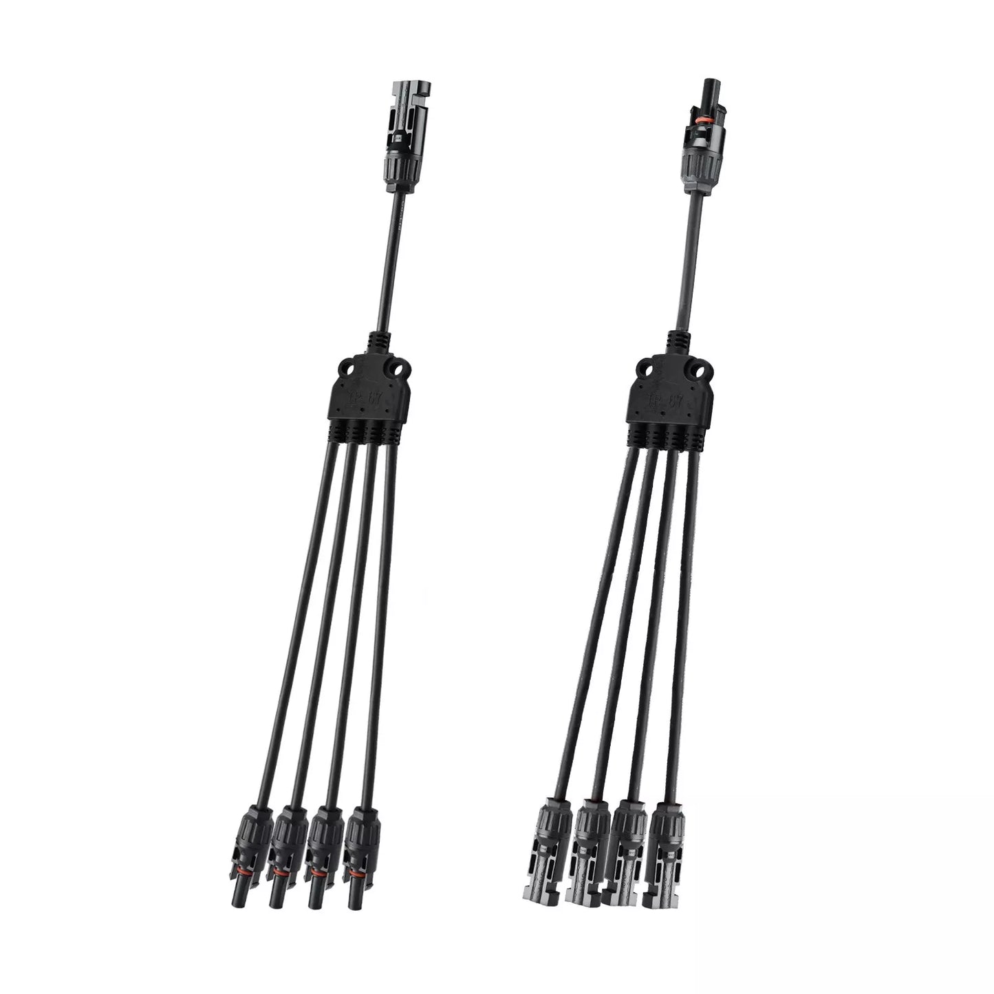 MC4 Solar 4-way Branch Connector Pair