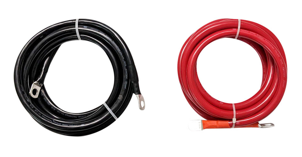 Heavy Duty Battery Leads 1.5m Access 12 Volt Warehouse