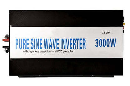 12V 3000W Pure Sine Wave Inverter 3kW 100% Japanese Capacitors