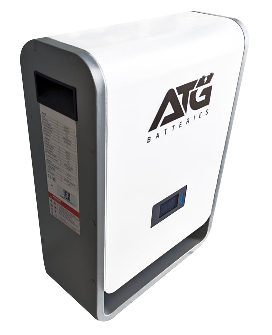 ATG Batteries 48V 100AH 5kWh Wall Mounted Lithium Iron Phosphate LiFePO4 Battery