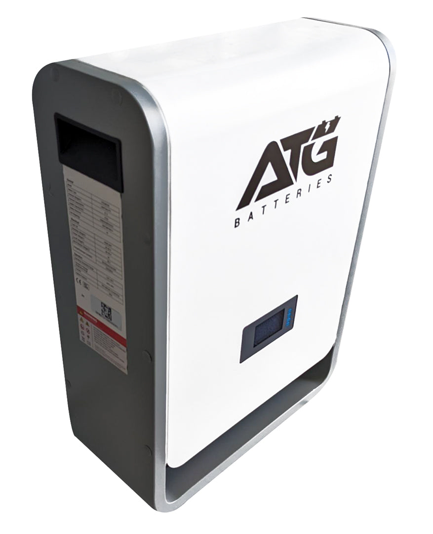 ATG Batteries 48V 100AH 5kWh Waterproof IP64 Wall Mounted Lithium LiFePO4 Battery