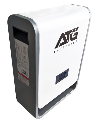 ATG Batteries 48V 100AH 5kWh Waterproof IP64 Wall Mounted Lithium LiFePO4 Battery