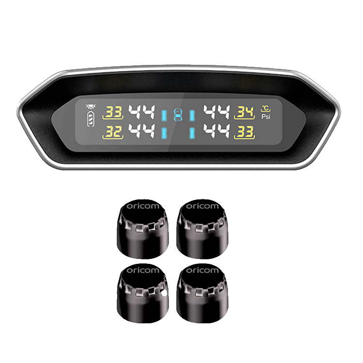 Oricom TPS10-4E Real Time Tyre Pressure Monitoring System Including 4 External Sensors