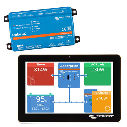 Victron Cerbo GX Controller and GX Touch 50 Display Combo