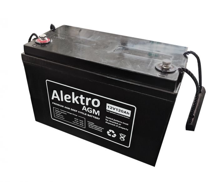 Alektro 120AH AGM Battery