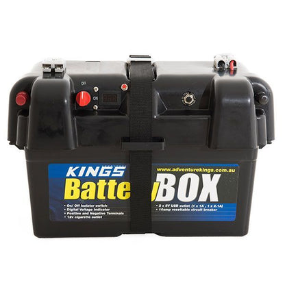 Kings Portable 12V Maxi Battery Box Lithium Compatible