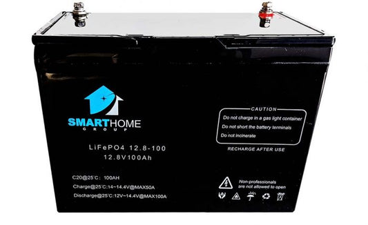 SHG 12V 120Ah LiFePO4 Lithium Iron Battery